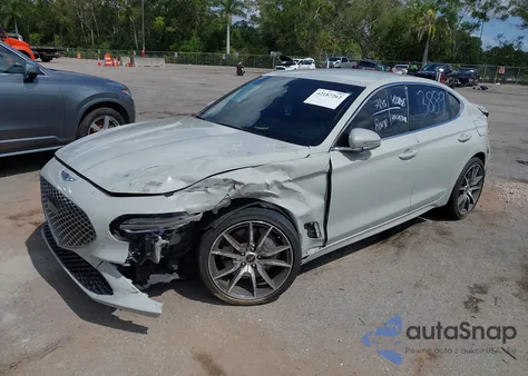 2025 Genesis G70 2.5T Awd from USA, damaged, VIN KMTG34SC6SU143889